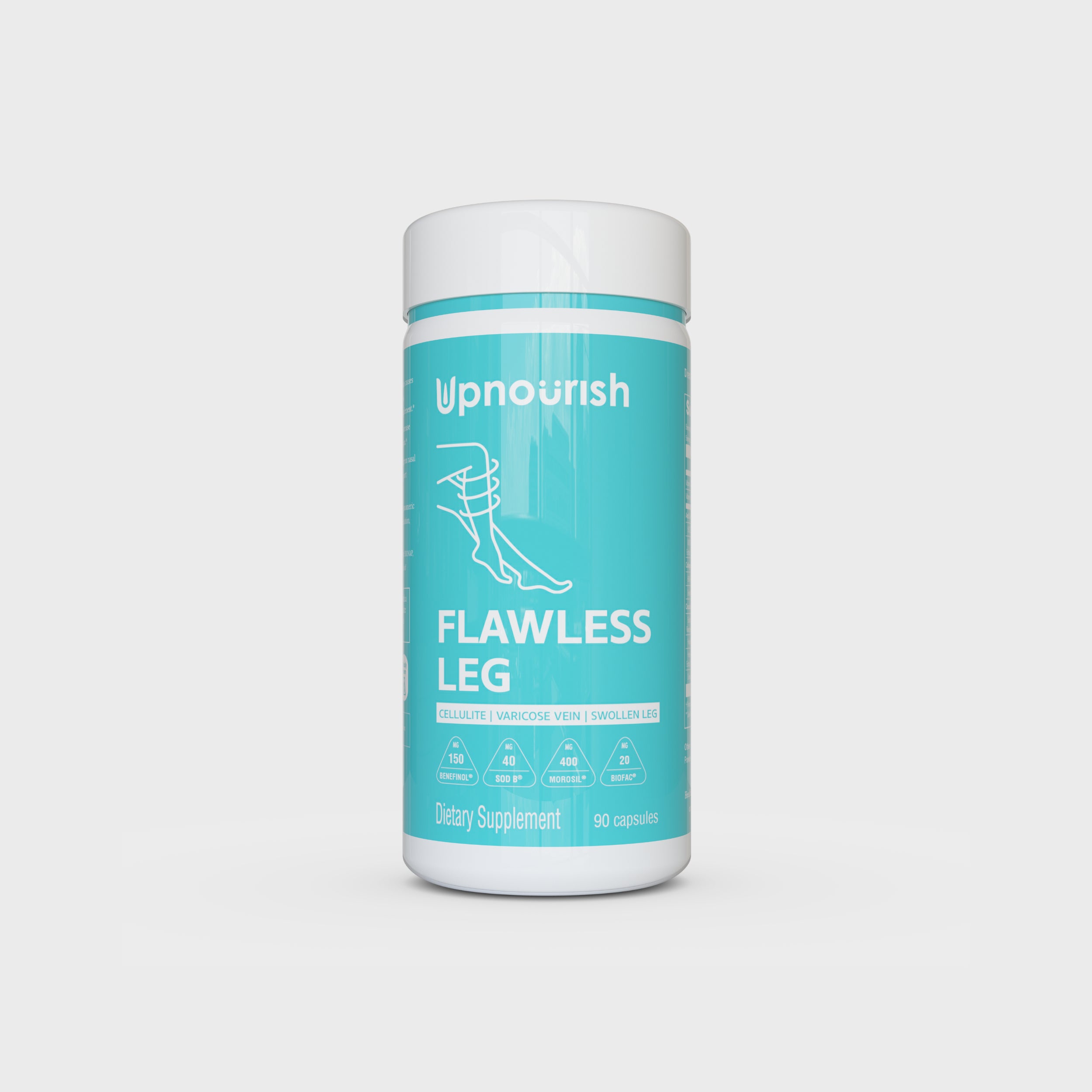 Can't decide between flawless legs or lustrous hair? We've got you covered!  🦵✨ Our UpNourish Flawless Leg capsules are here to tackl