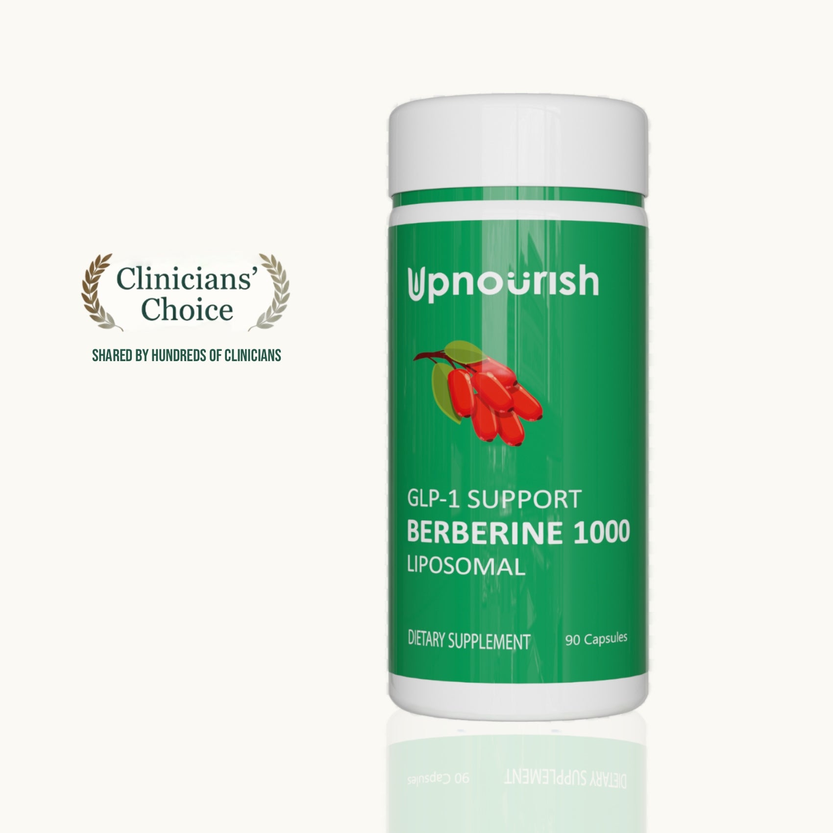 GLP-1 Liposomal Berberine Supplement | UpNourish GLP-1 Liposomal Berberine Supplement | UpNourish
