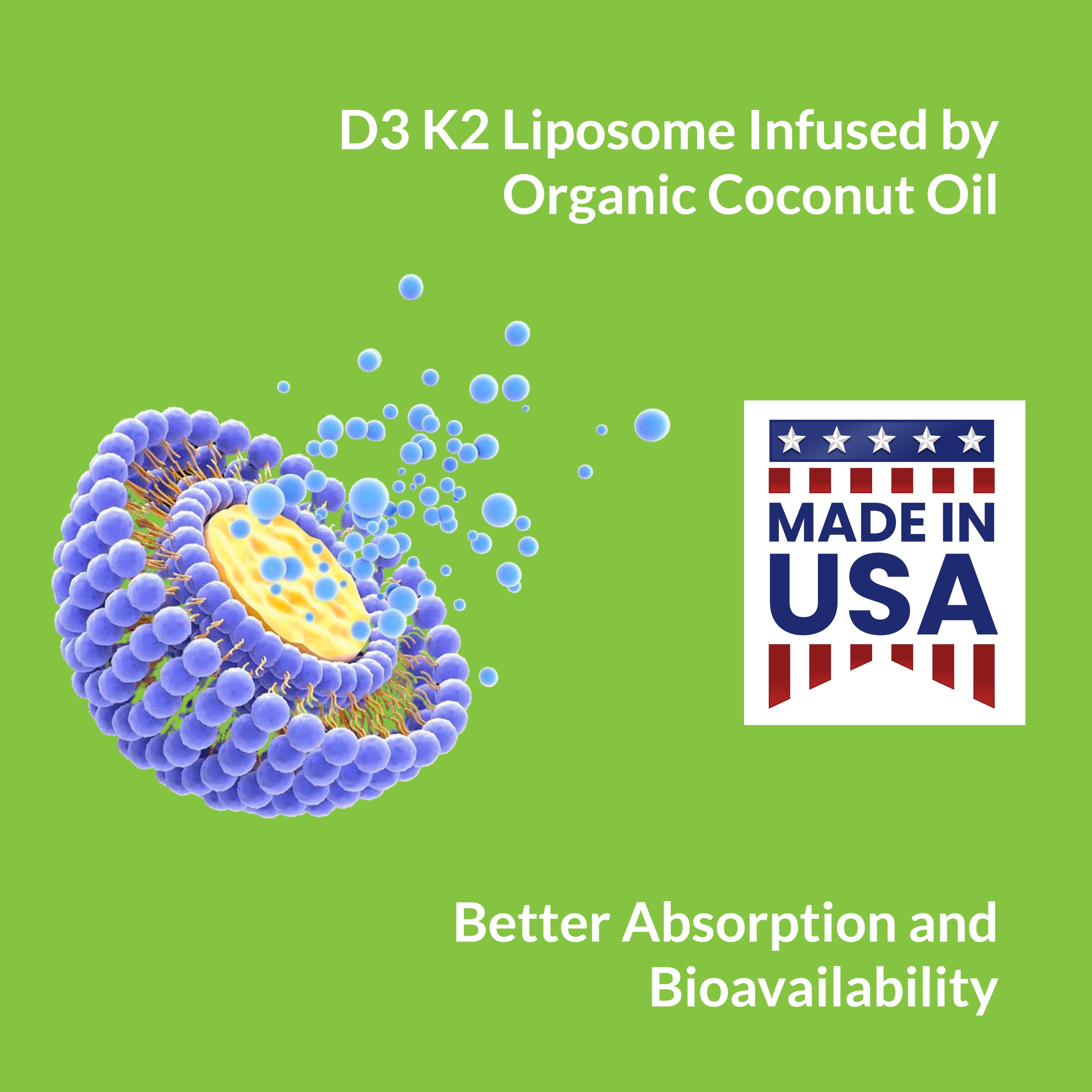 Liposomal D3 10,000IU K2 200mcg