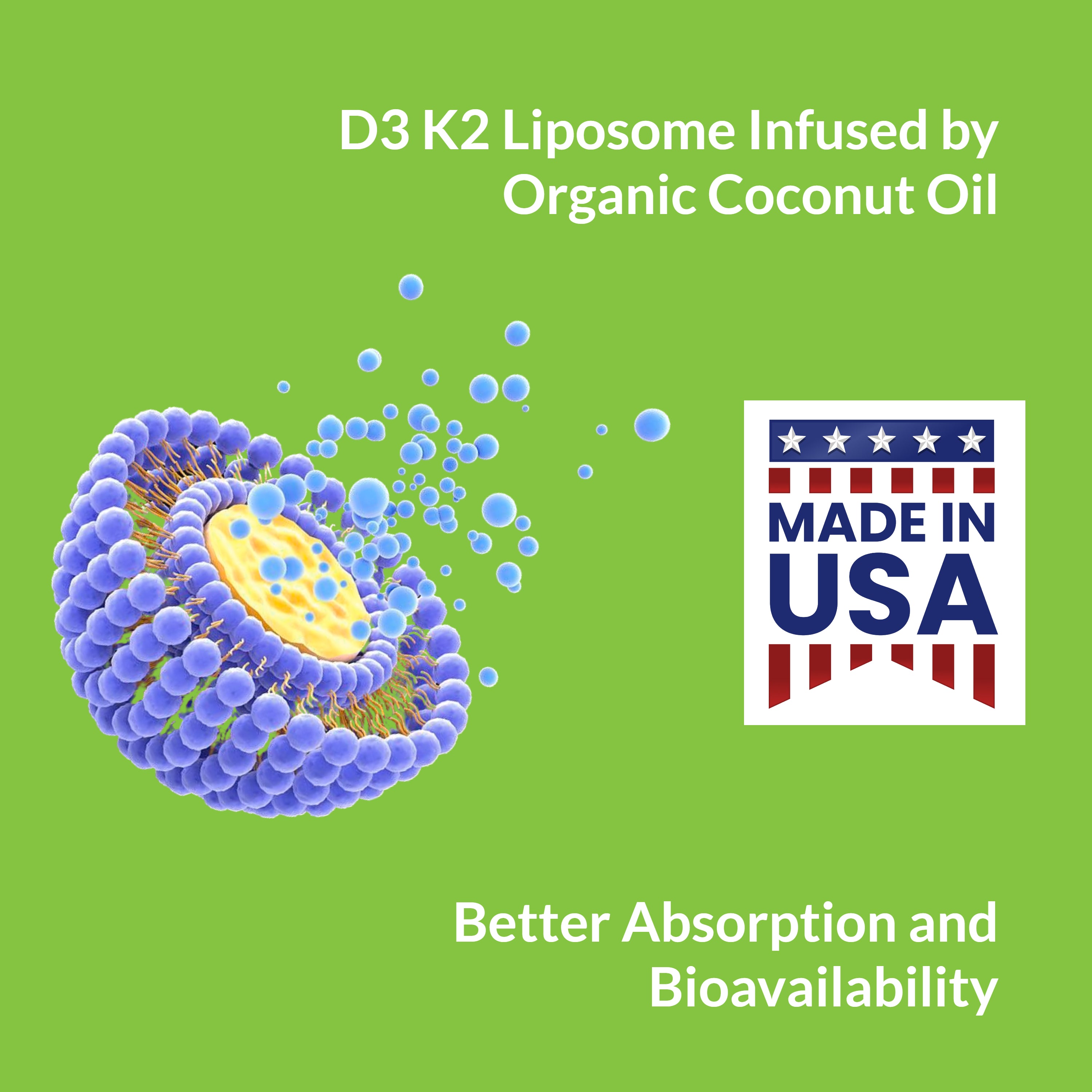 Liposomal D3 2000IU K2 100mcg